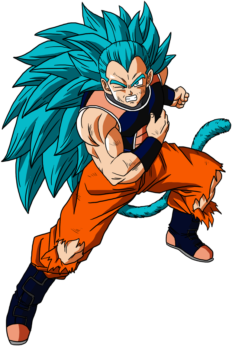 This Week Will Be A - Dbz Raditz Ssgss (800x1200), Png Download