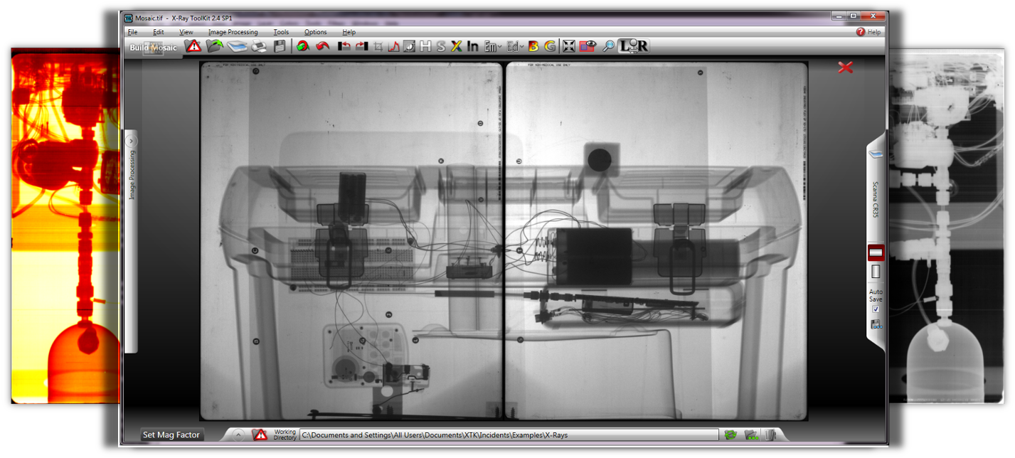 Xtk™ Software Is A Free Scanner Independent Radiography - X Ray Of An Bomb (1427x644), Png Download