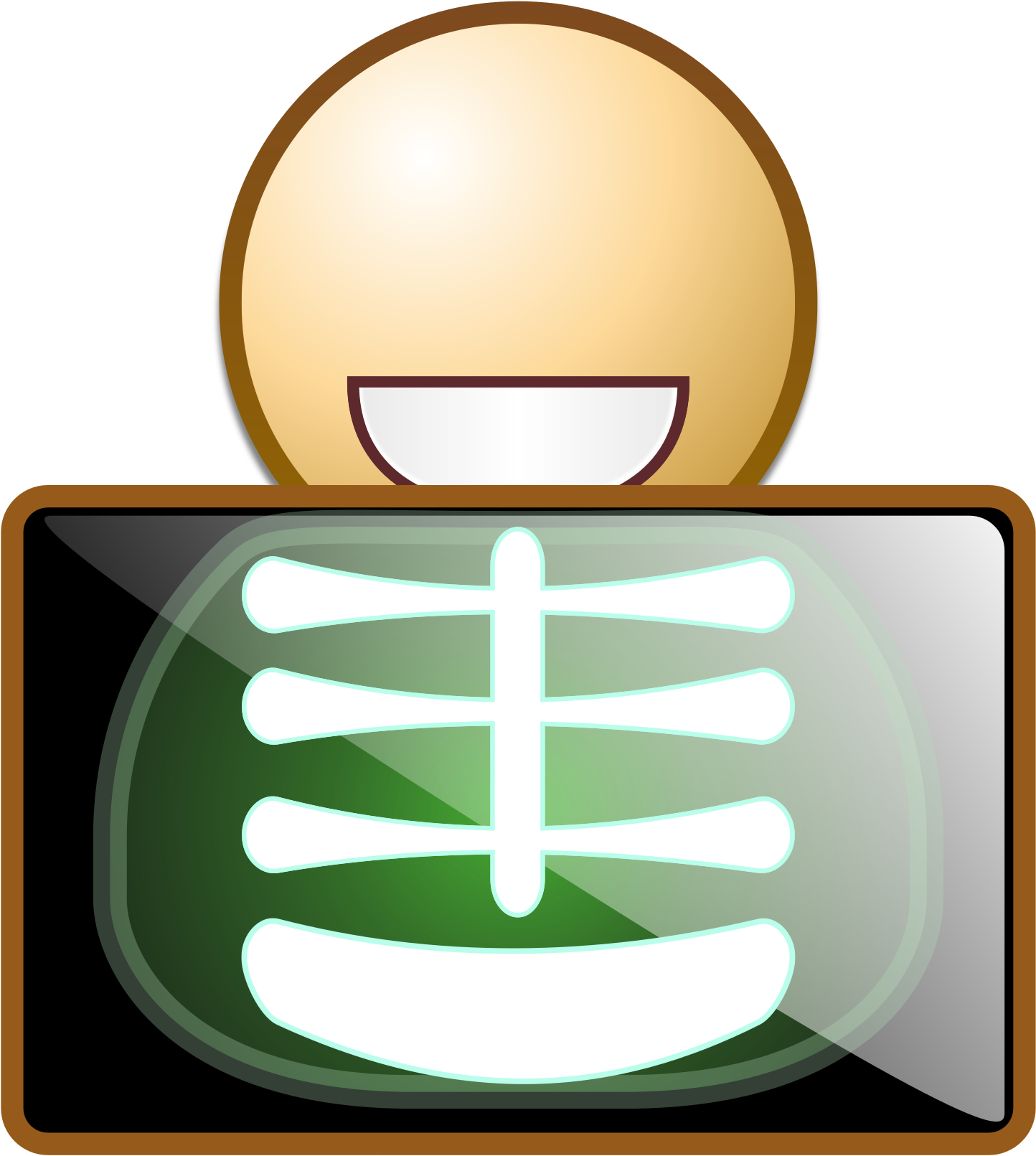 Open - X-ray (2000x2000), Png Download