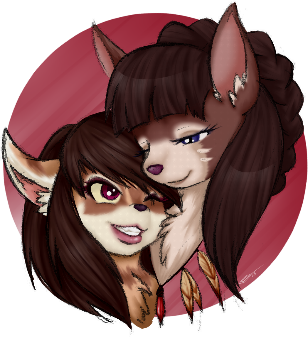 Willow And Rain Headshot - Cartoon (1200x1200), Png Download