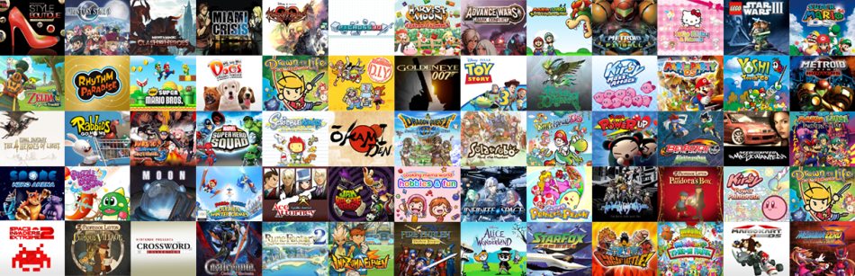 Ci16 3dsxl Backwardscompatible Dsgames - Nintendo 2ds Xl Games List (950x307), Png Download