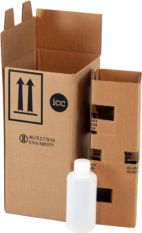 Box Packaging Instructions (500x789), Png Download