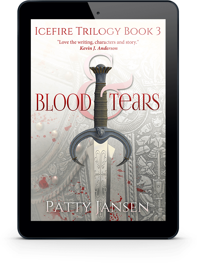 Blood & Tears (book 3 Icefire Trilogy) Ebook (1000x1000), Png Download