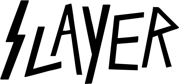 Slayer - Slayer Black Logo Png (1200x300), Png Download
