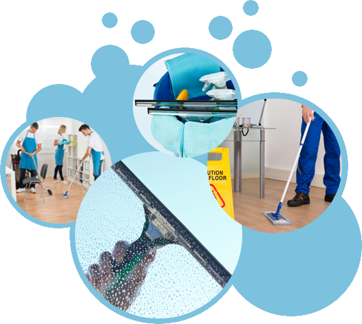 Limpieza De Cristales De Altura - Burbujas De Limpieza Png (526x471), Png Download