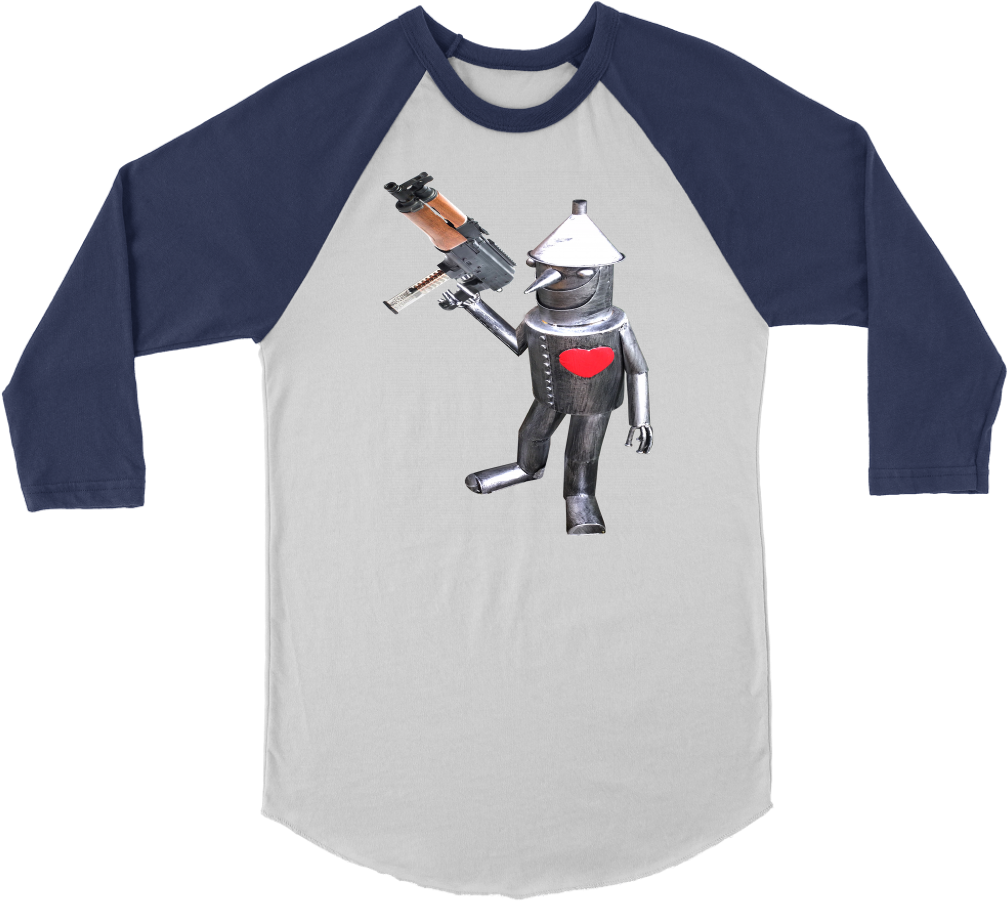 Tin Man Dracovelli Raglan - Tiger Army- Tank Eater (raglan) (1024x1024), Png Download