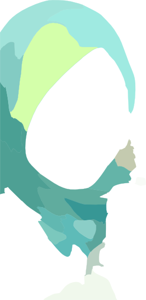 Faceless Hijabi Clip Art - Illustration (288x591), Png Download