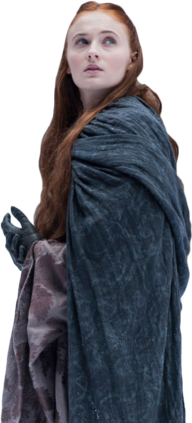 Sansa Stark Png Image - Sansa Stark Png (471x914), Png Download