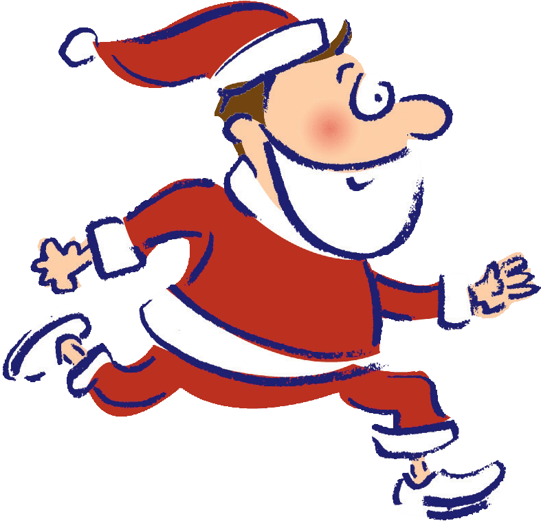 Dorothy House Santa Dash Bradford On Avon Uk - Mallaig (803x774), Png Download