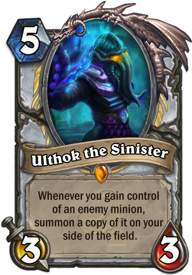 Faceless Clonipulator - One Night In Karazhan Curator (400x569), Png Download