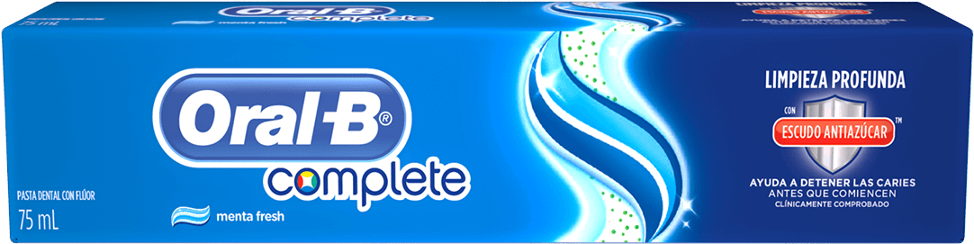 Pasta Oral-b Complete Limpieza Profunda - 3 Pack - Oral-b Complete Floss Picks, Mint, 75 Ea (1200x1200), Png Download