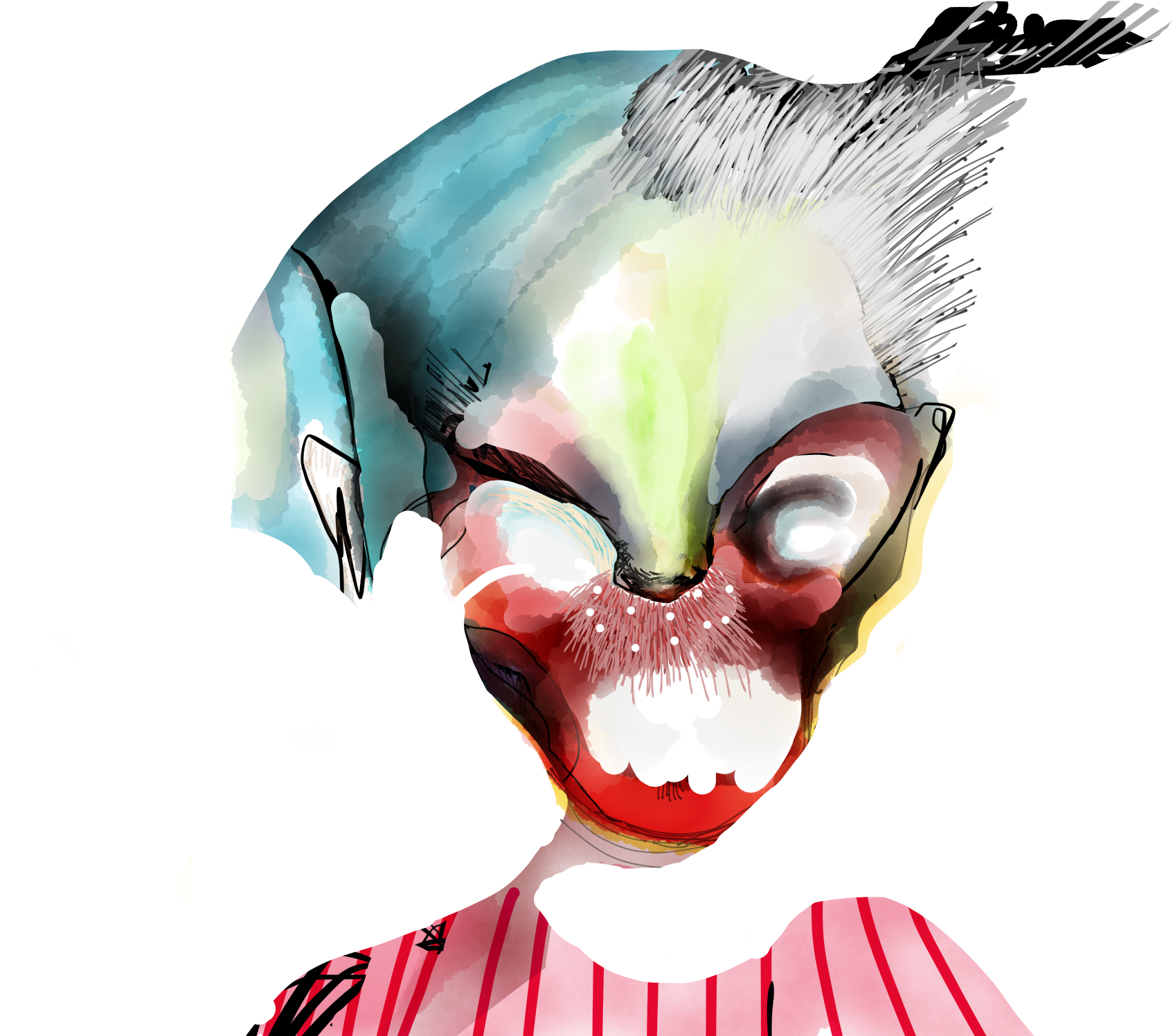 The Faceless - Indrammet/framed - Illustration (2048x1536), Png Download