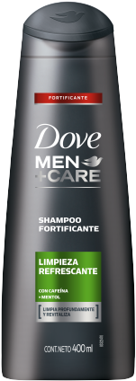 Dove Men Care Shampoo Limpieza Refrescante 400ml - Shampoo Dove Men Care (460x460), Png Download