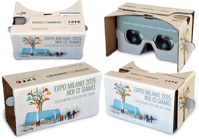 Custom Branding Google Cardboard Vr For Companies Philippines - Google Cardboard Branding (736x504), Png Download