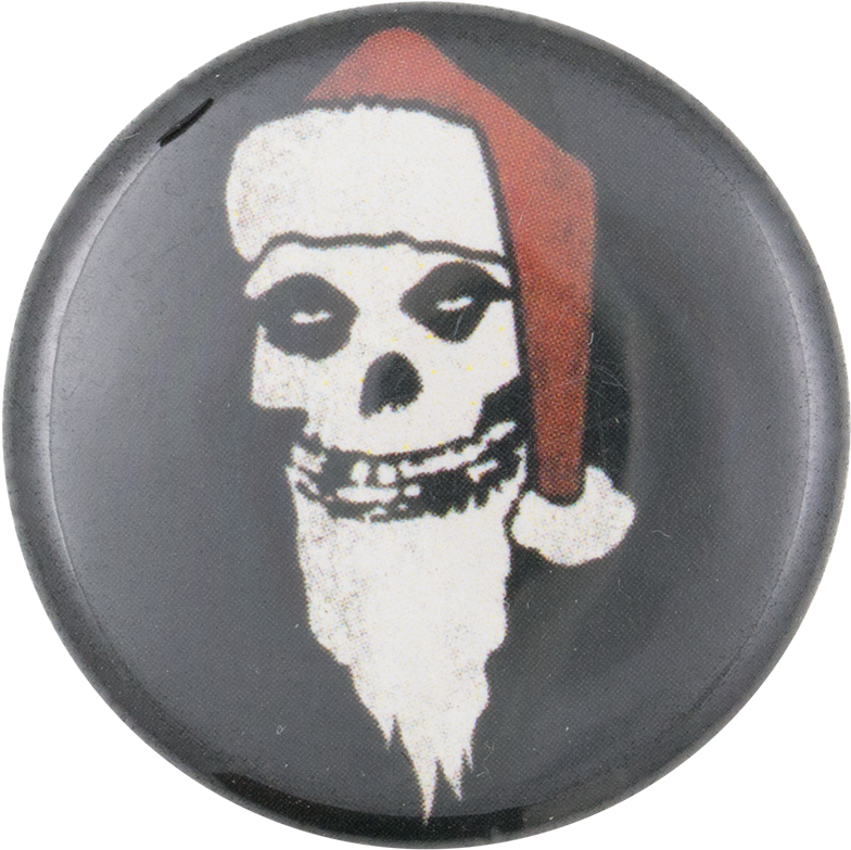 Misfits Santa - Licenses Products Misfits Logo And Skull Sticker (1000x919), Png Download
