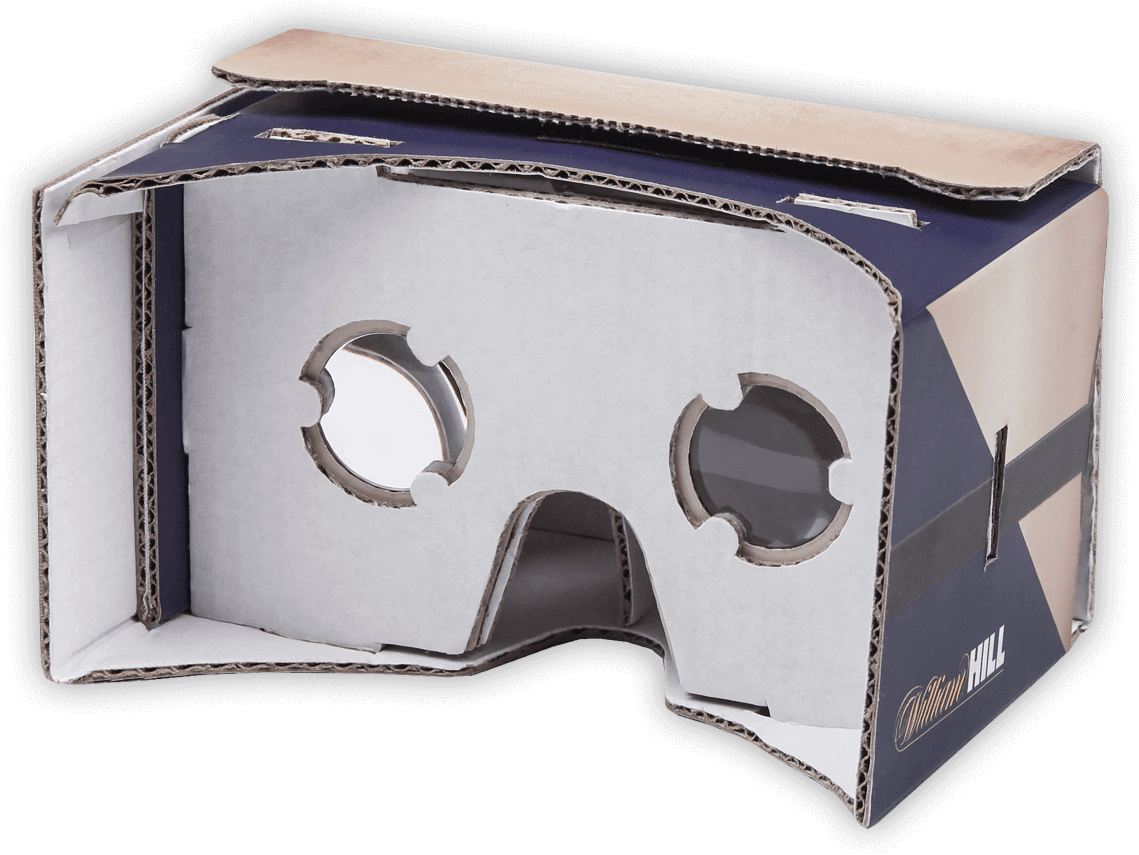 0 Branded Google Cardboard Back View - Google Cardboard (1224x900), Png Download