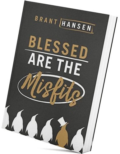 Blessed Are The Misfits By Brant Hansen - Blessed Are The Misfits By Brant Hansen (audio Book) (400x519), Png Download
