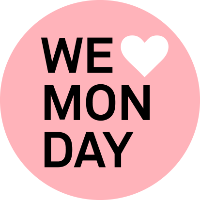 We Love Monday Button Rosa - World Pharmacist Day India (413x413), Png Download