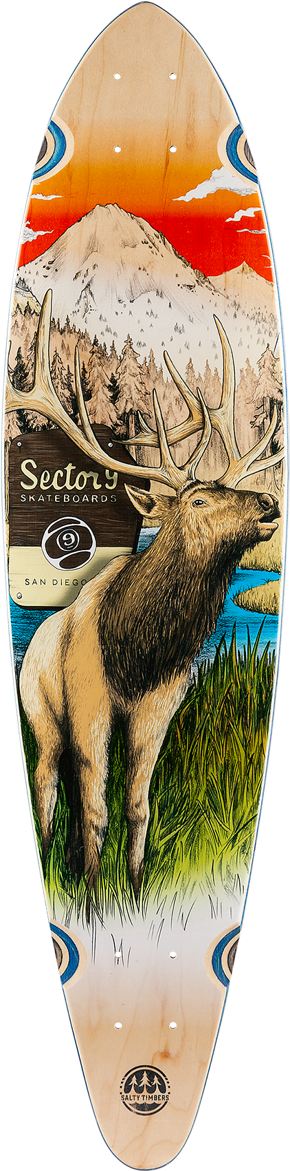 Stag Swift Deck - Sector 9 (1800x1800), Png Download