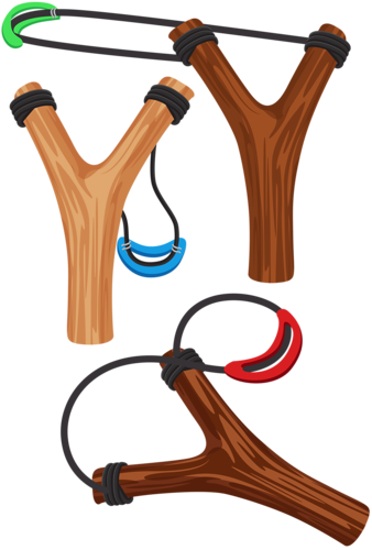 Slingshot (338x500), Png Download