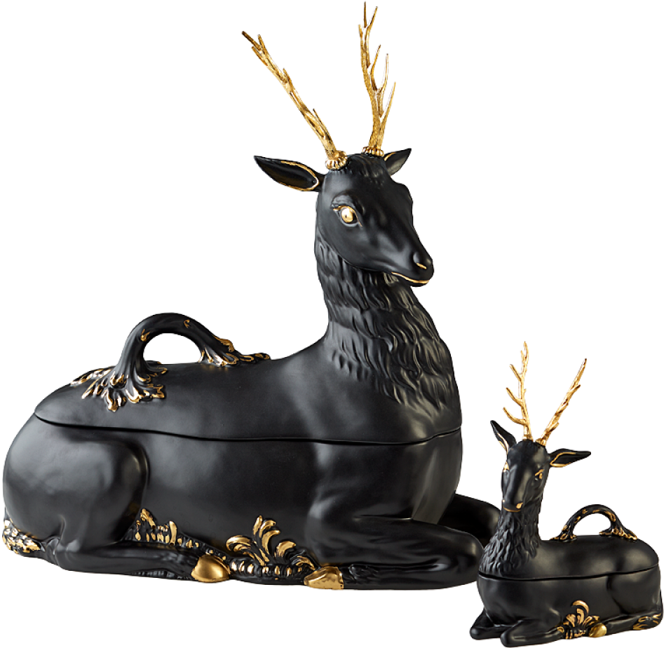 Mottahedeh Stag Tureen By Tony Duquette (1507x1000), Png Download