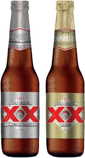 Dos Equis - Beer Bottle (328x530), Png Download