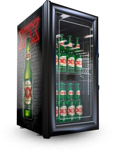 Dos Equis Ccv24 Y Dos Equis Baby Cooler - Dos Equis (472x649), Png Download