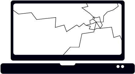Laptop Screen Replacements - Led-backlit Lcd Display (500x500), Png Download