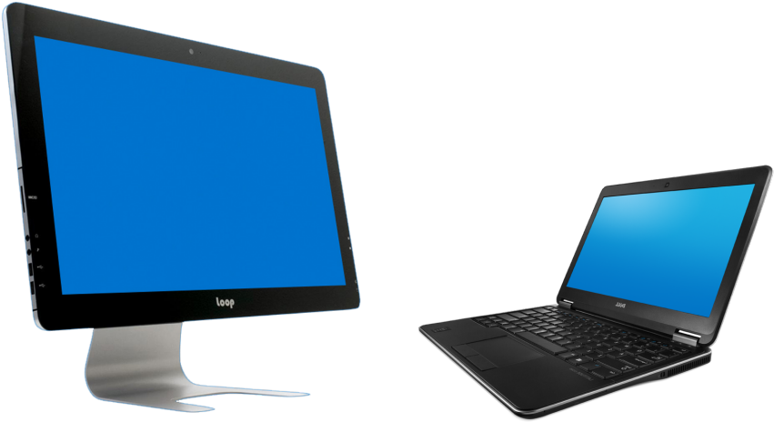 Monitor Laptop (864x486), Png Download