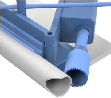 Cutters, Notchers, & Extractors - Pipe (360x360), Png Download