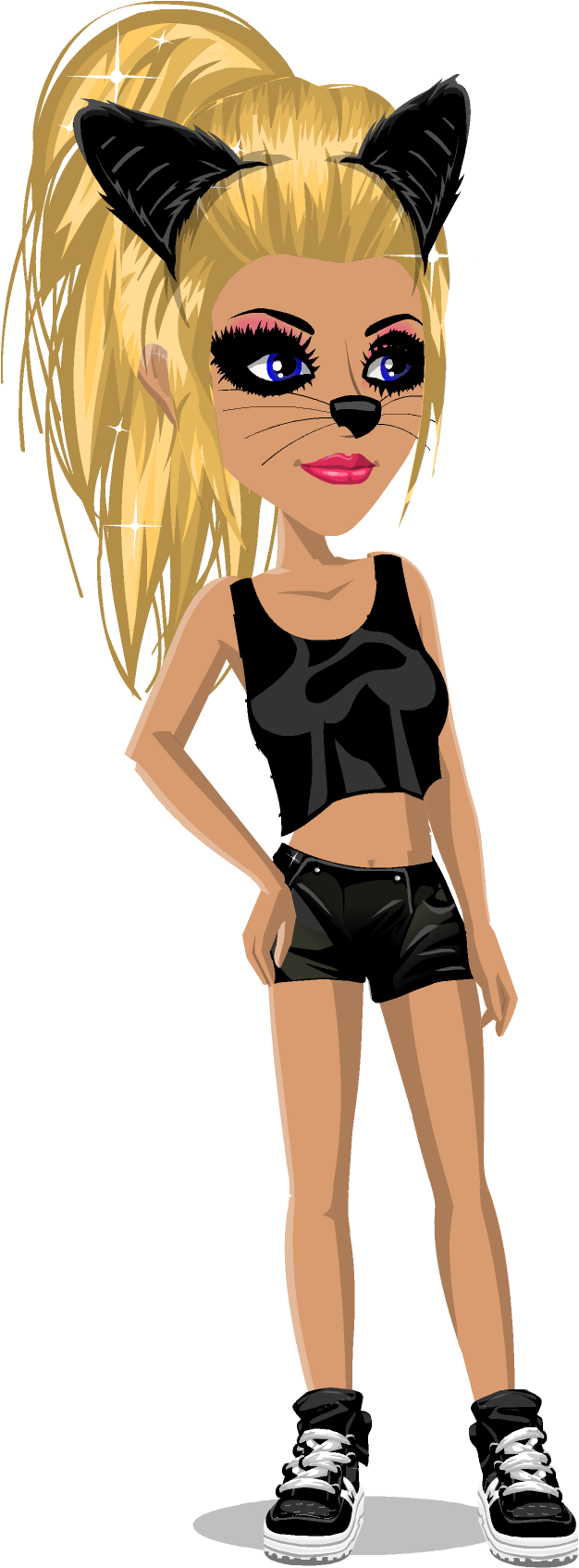 Kitty Png Msp (635x1700), Png Download