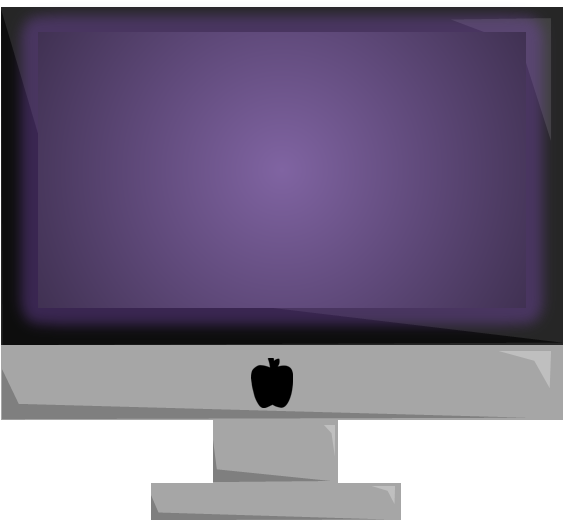 Laptop Mom - Computer Monitor (566x528), Png Download