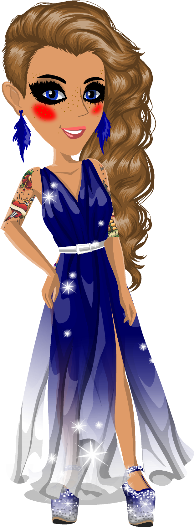Moviestarplanet (650x1690), Png Download