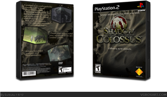 Shadow Of The Colossus Box Art Cover - Shadow Of The Colossus (700x454), Png Download