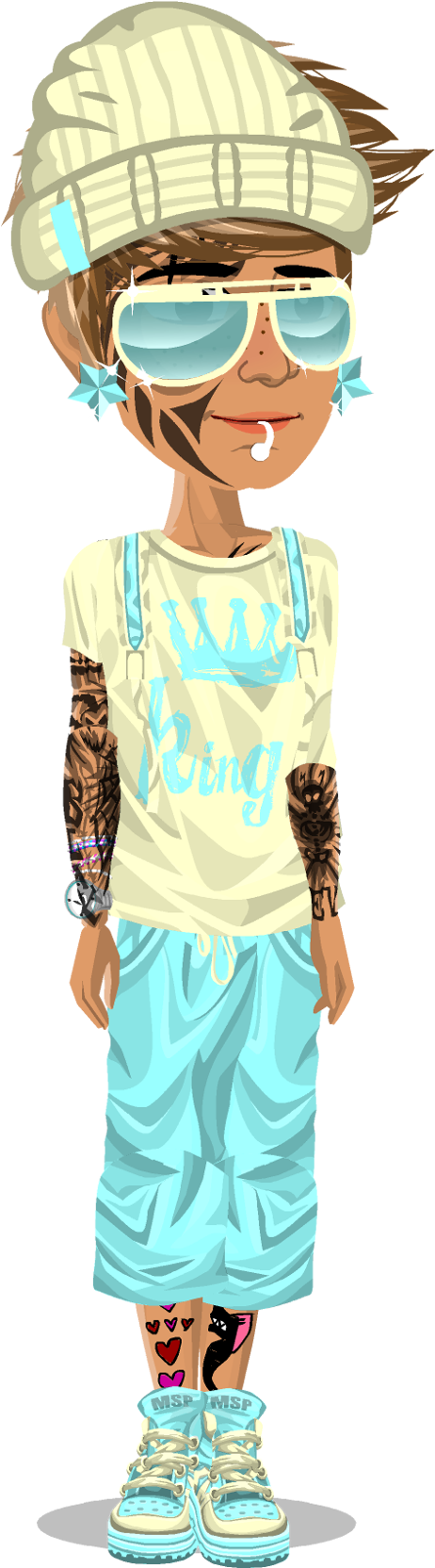 Friend - Erik - Msp Vip Boys (500x1663), Png Download