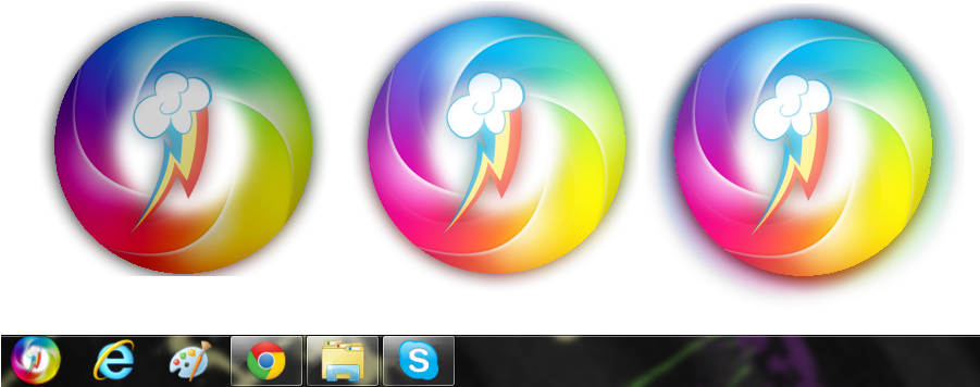 Posted Image - Windows Start Button Mlp (900x400), Png Download