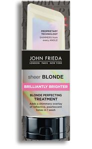 Carton - John Frieda Sheer Blond Treatment Brilliantly Brighter (185x300), Png Download