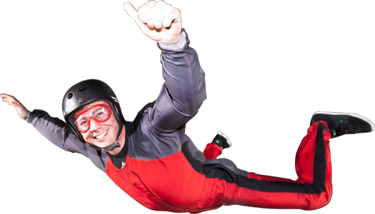 Indoor Skydiving Png (548x313), Png Download
