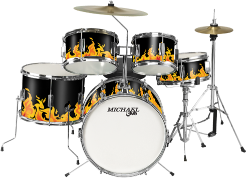 Render De Bateria - Michael (505x378), Png Download