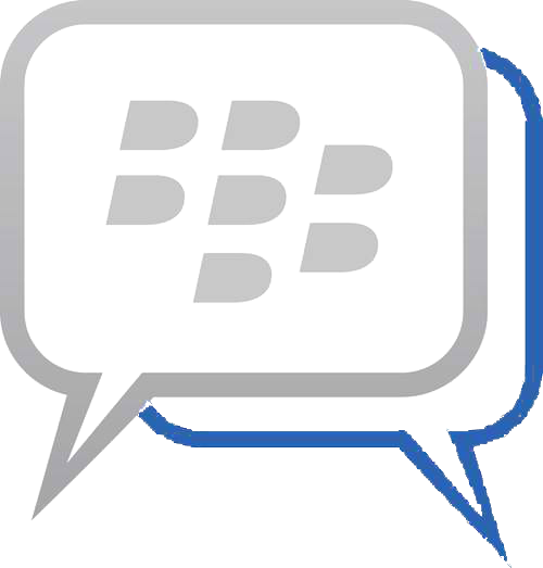 Logo Bbm Simple Png - Bbm Logo White Png (500x523), Png Download