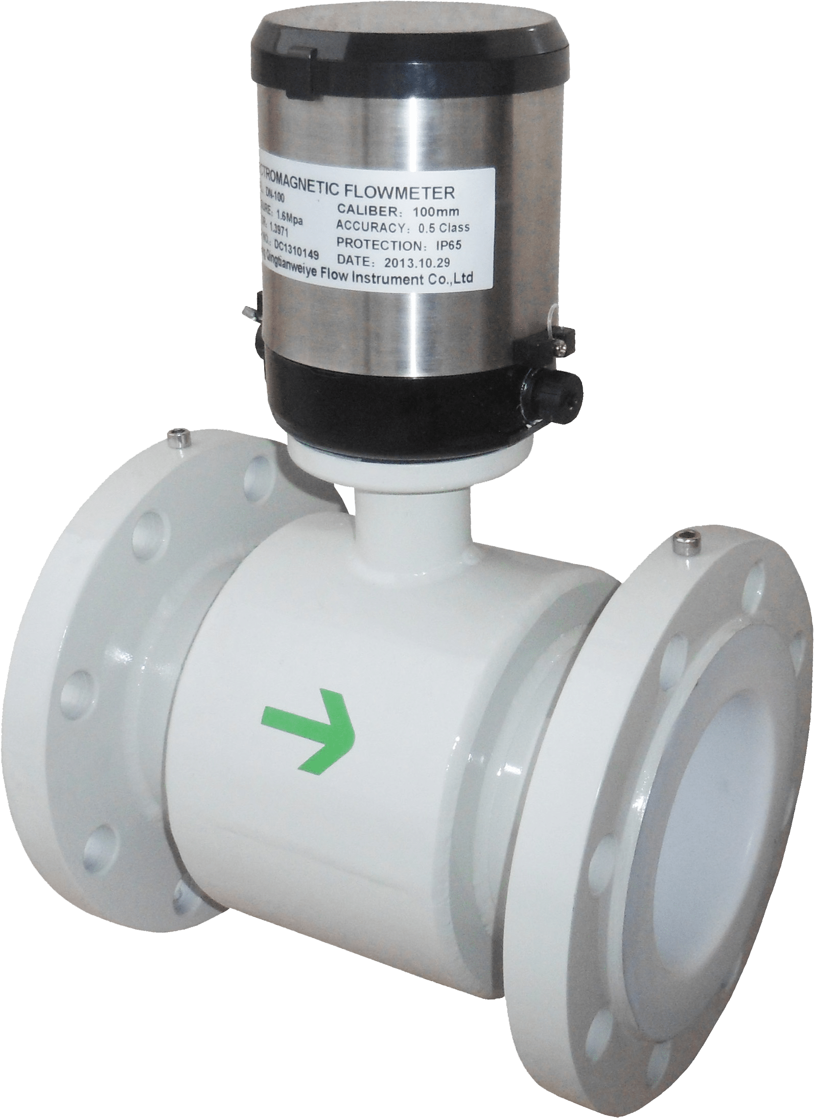Medidor De Vazão A Bateria Medidor De Vazão Flange - Battery Powered Electromagnetic Flow Meter (1593x2188), Png Download
