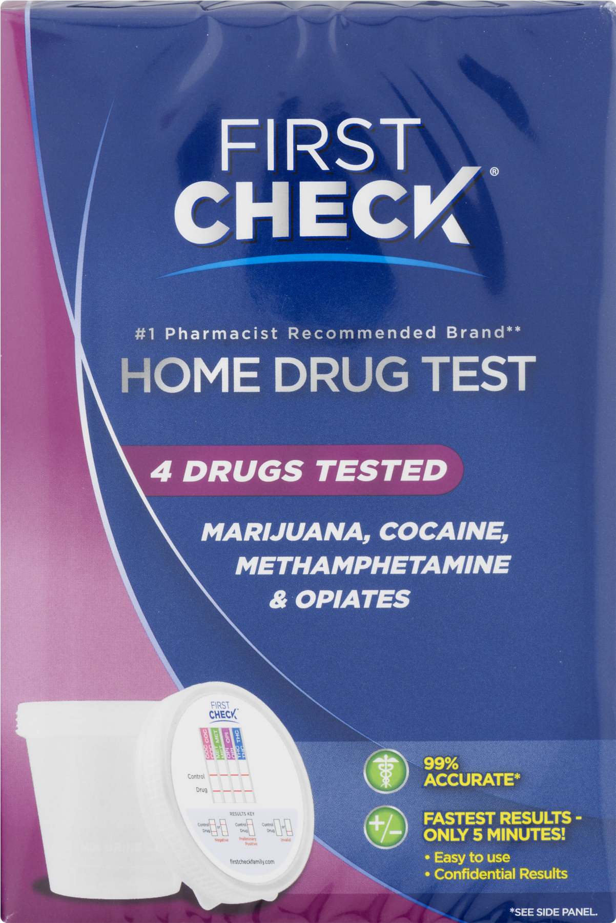 Thc First Check Drug Test (1800x1800), Png Download