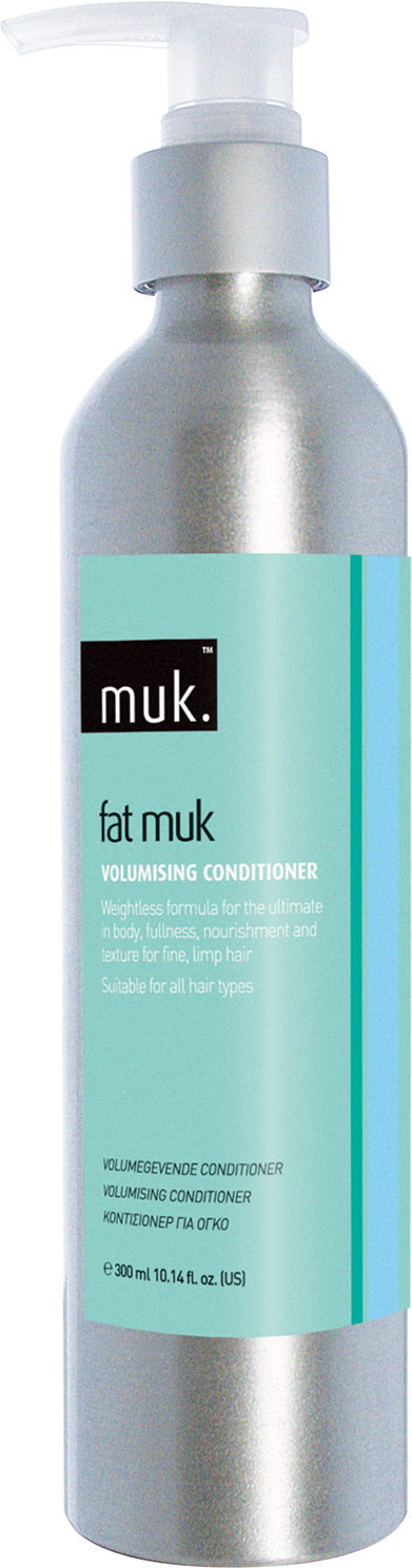 $24 - - Muk Haircare Fat Volumising Shampoo 10.1 Ounce (391x1488), Png Download