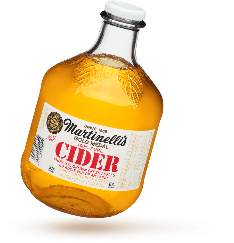Cider Png Transparent Cider - Martinelli's Apple Cider - 50.7 Fl Oz Bottle (907x942), Png Download