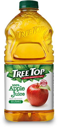 Apple Juice, 64 Oz - Treetop Apple Juice (525x525), Png Download
