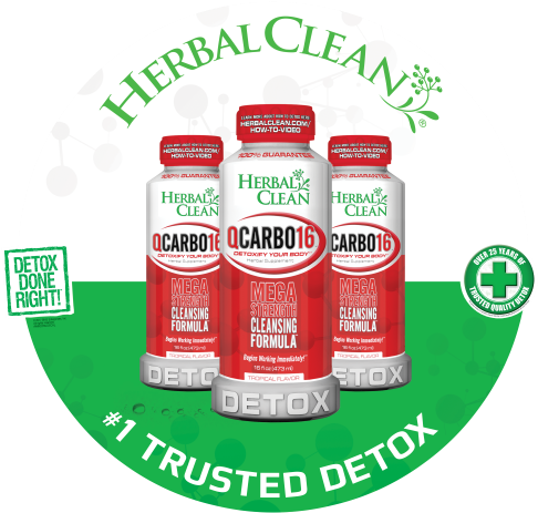 Hc Windowsticker2017 - Herbal Clean Q Carbo16 Mega Stregnth Cleansing Formula, (500x486), Png Download