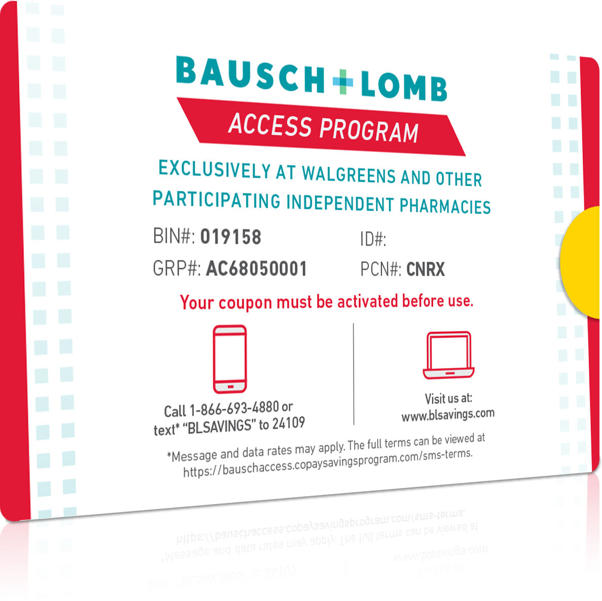 Take It To Walgreens Or A Participating Independent - Pharmacy (1188x1186), Png Download