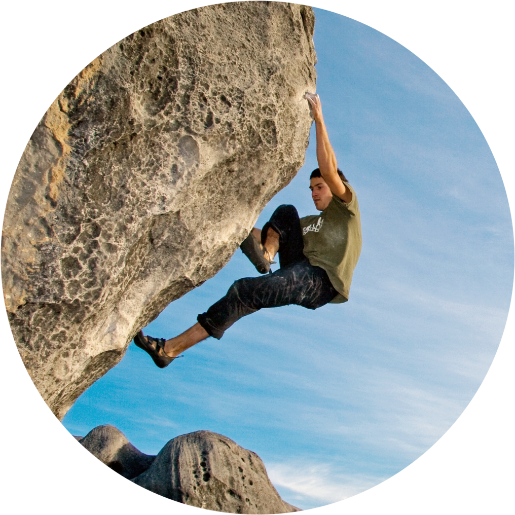 T-roy Sunset - Rock Climbing People Png (1024x1024), Png Download