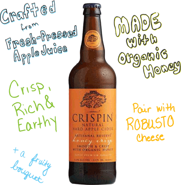 Aib Crispin Honeycrisp - Crispin Artisanal Reserve Cho-tokkyu (635x650), Png Download