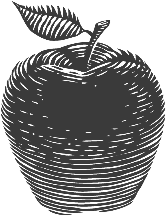 Original Fuji Apple - Apple Cider Drawing Png (962x1024), Png Download